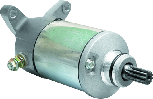 QuadBoss Suzuki LT-F250 Ozark motor starter for ATV, showing the compact, reliable power device in close-up view.