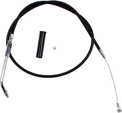 Motion Pro black vinyl motorcycle idle cable, OEM-quality replacement part #06-0290, shown in the image.