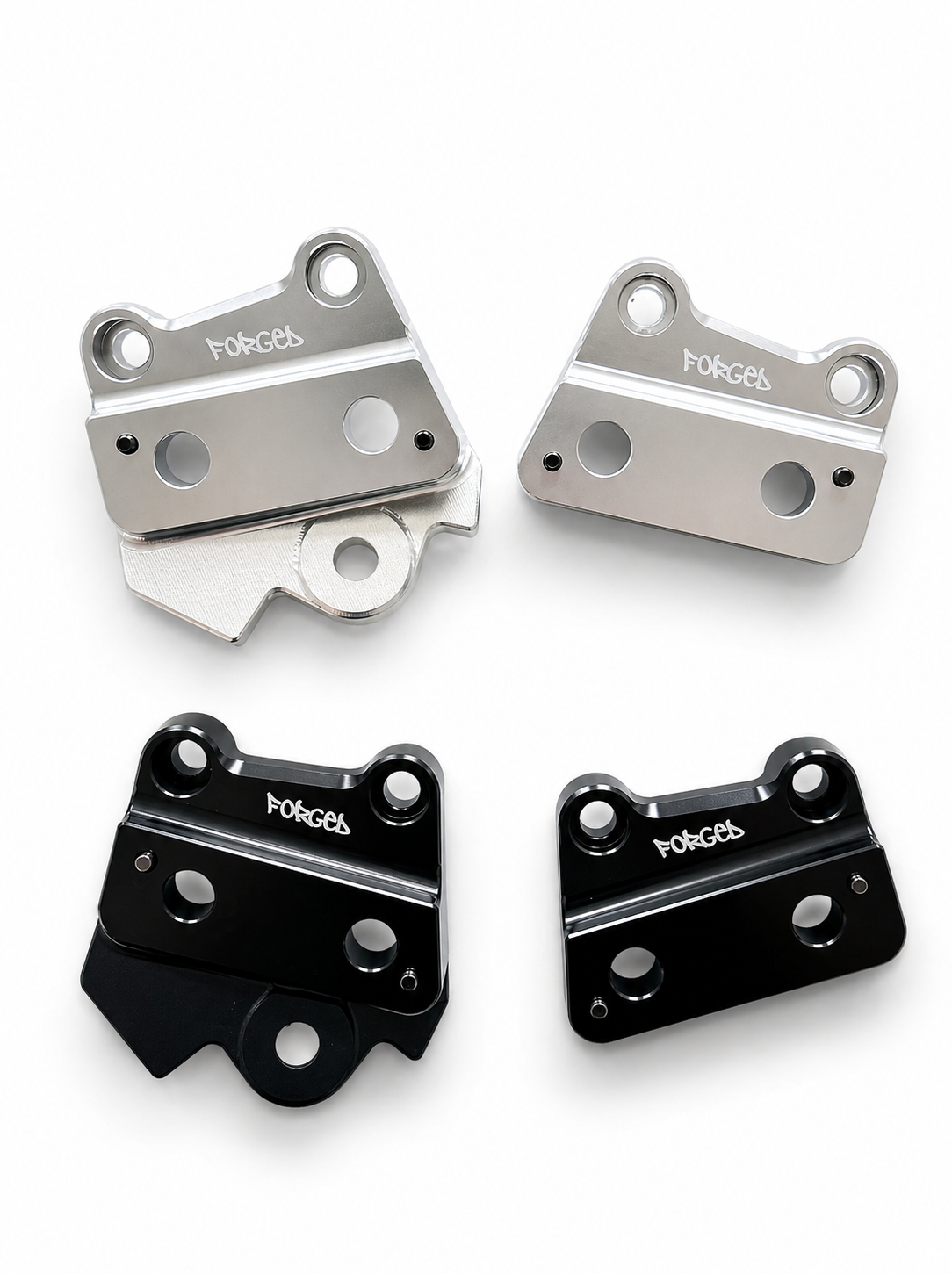Talaria XXX Metal Foot Peg Brackets | CNC Upgrade Mounts (Black & Chrome)