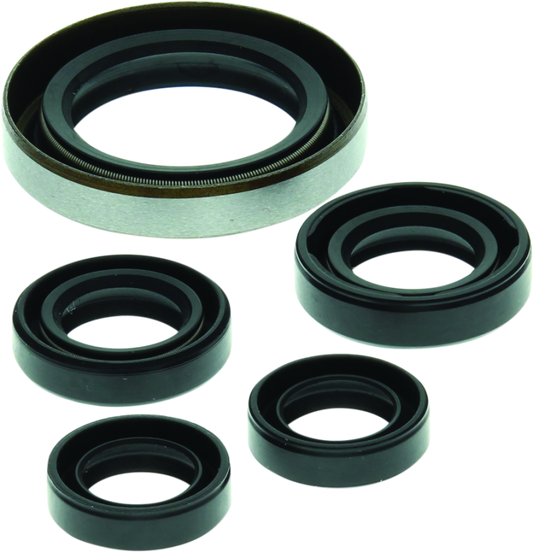 QuadBoss Polaris Outlaw 500 oil seal set for engine and transmission rebuild, includes multiple seals for optimal fit and performance.