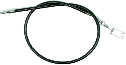 MOTION PRO, Motion Pro 06-0000 Black Vinyl Clutch Cable with Longitudinal Wound Housing and Chrome Fittings