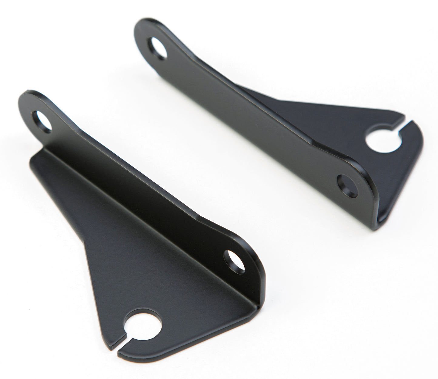 YOSHIMURA universal turn signal bracket for motorcycles, shown in black, designed to mount turn signals securely on bikes