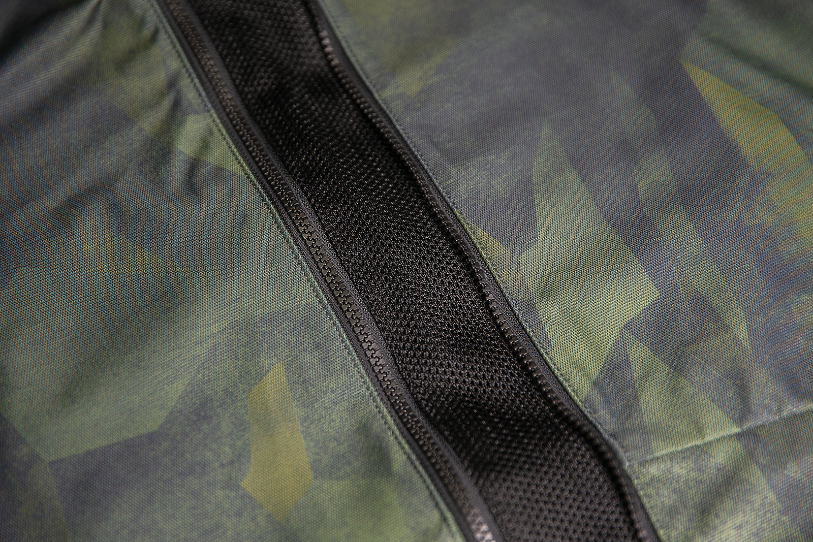 Bill's Exhausts ICON Airform Battlescar™ Green Jacket, small size, with detailed fabric and zipper features visible.