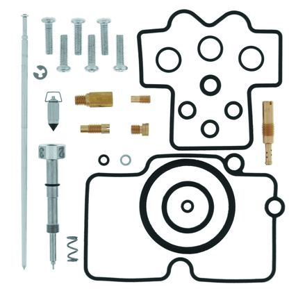 QuadBoss Honda TRX450R carburetor repair kit for 2008-2009 models, complete PowerSports maintenance solution with all necessary parts.