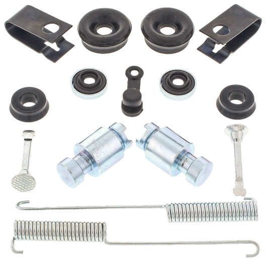 ALL BALLS wheel cylinder rebuild kit 18-5006 for reliable brake performance, showing the kit components and packaging.