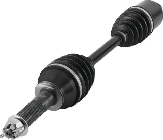 QuadBoss rugged middle axle for 2009-2010 Polaris Sportsman 800 6x6, with precision-ground components for durability and performance.