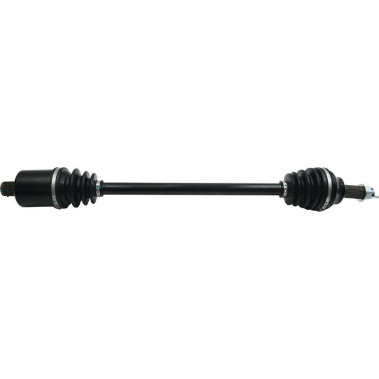 ALL BALLS axle for precise OEM fitment and durability, shown in the image with detailed metal construction.
