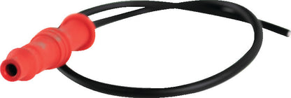 QuadBoss 403246 spark plug wire for Polaris ATV and UTV models, showing the black wire with connector ends.
