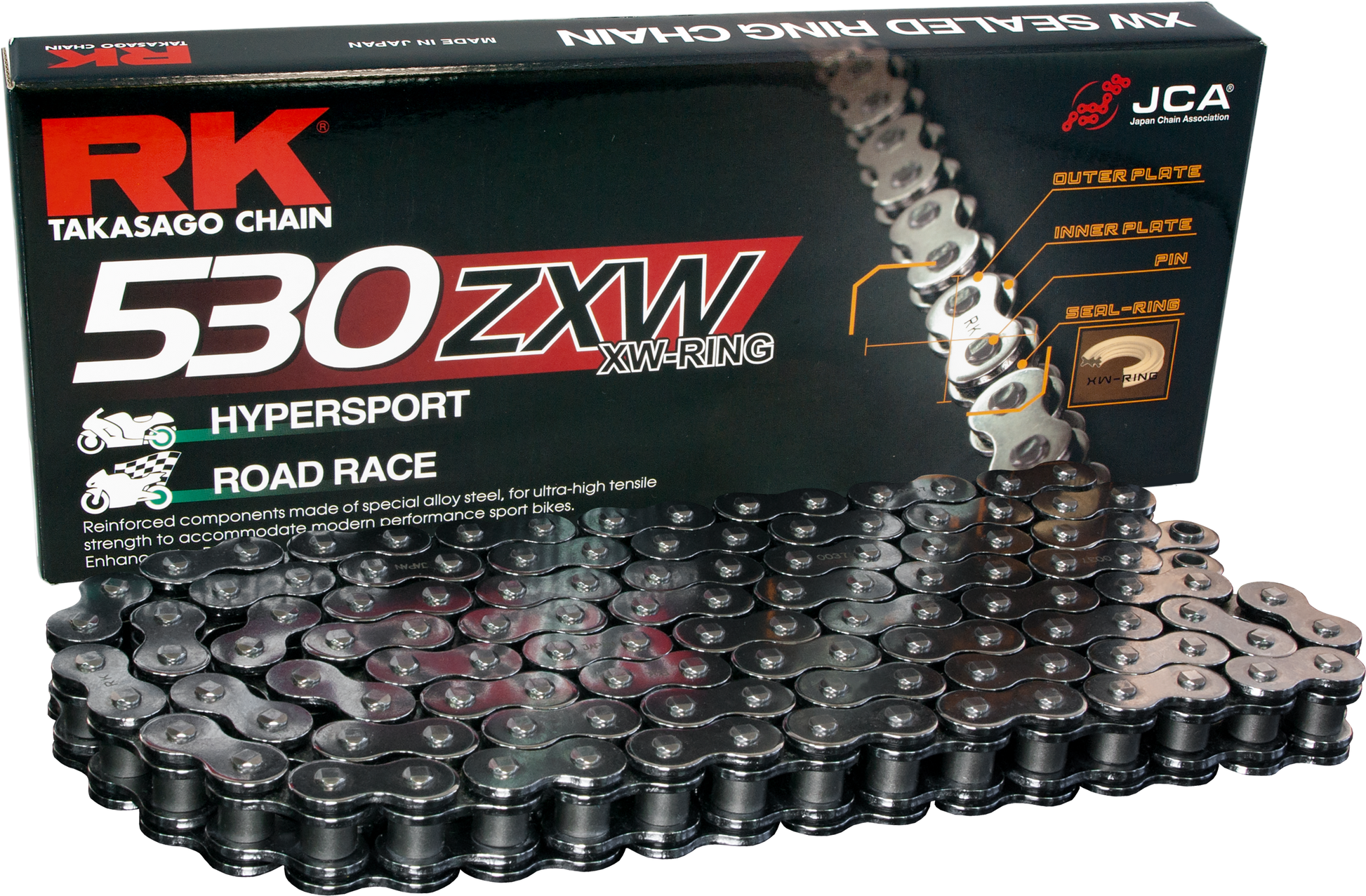 RK EXCEL, RK EXCEL CC530ZXW-120 Drive Chain for High-Performance Racing and Endurance Applications