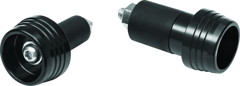 Kuryakyn Lodestar Rear Axle Slider on BMW S1000RR and HP4 motorcycle, showing black protective part on rear wheel axle.