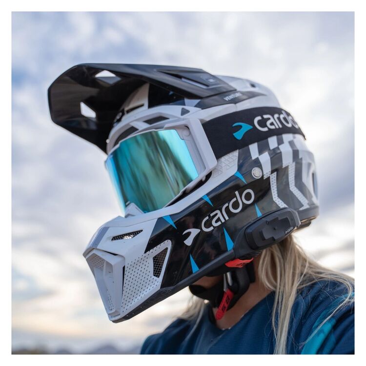 Cardo Venture Helmet – Integrated MX Communication | Leatt 8.5 Platform