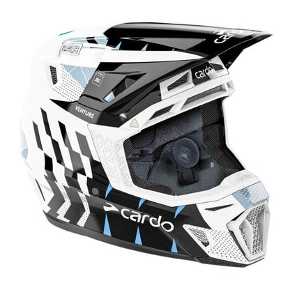 Cardo Venture Helmet – Integrated MX Communication | Leatt 8.5 Platform