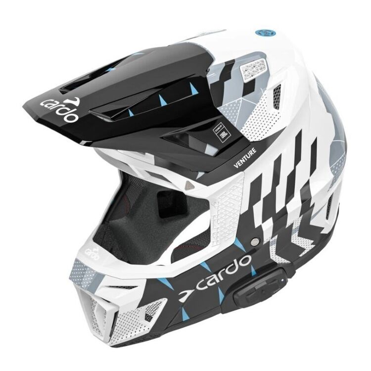 Cardo Venture Helmet – Integrated MX Communication | Leatt 8.5 Platform
