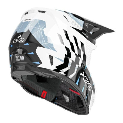 Cardo Venture Helmet – Integrated MX Communication | Leatt 8.5 Platform