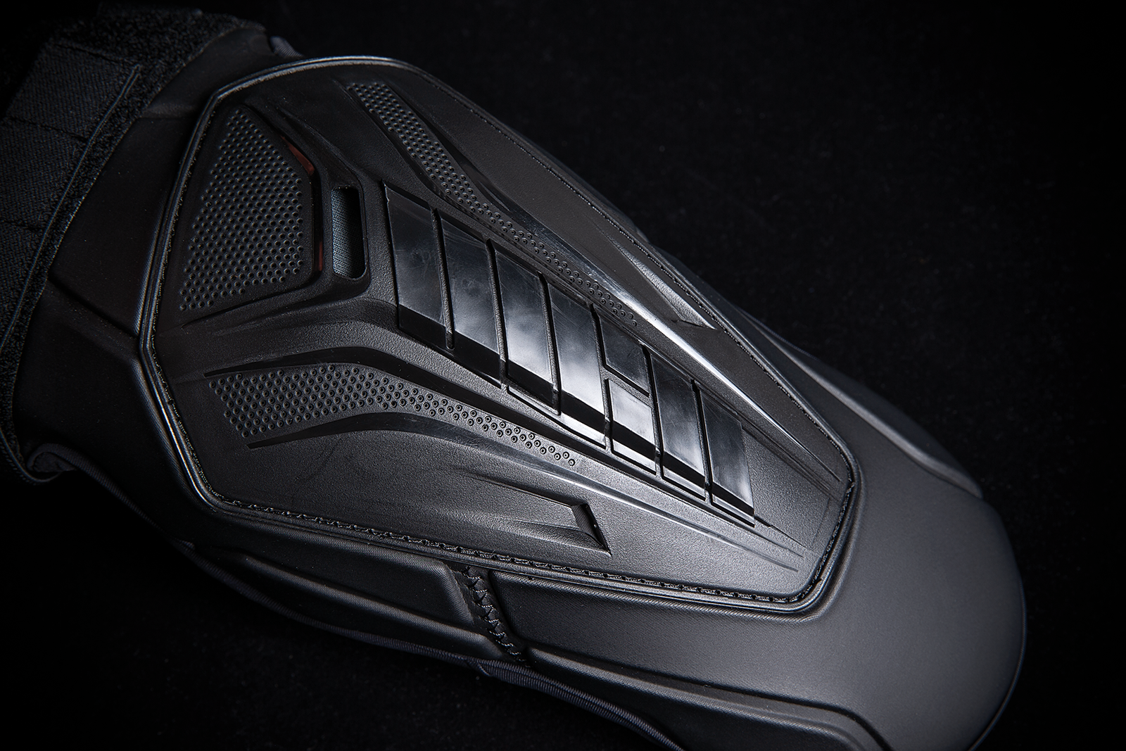 Bill's Exhausts ICON Field Armor 3™ Elbows in black, S/M size, durable protective armor for elbows with adjustable straps.