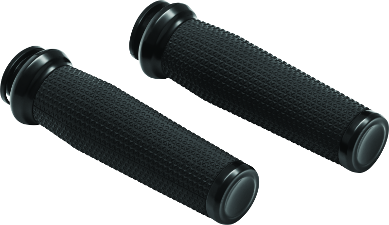 Kuryakyn, Kuryakyn Thresher Grips for 2018-2019 Indian Models – Black