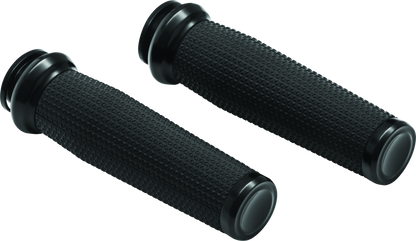 Kuryakyn, Kuryakyn Thresher Grips for 2018-2019 Indian Models – Black