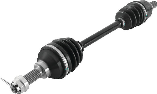 QuadBoss front right rugged axle for Kawasaki KVF650 and KVF750 Brute Force 4x4i, durable replacement part.