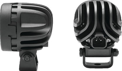 Kuryakyn Lodestar 750L spot beam driving lights mounted on powersports vehicle for high-intensity auxiliary illumination