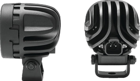 Kuryakyn Lodestar 750L spot beam driving lights mounted on powersports vehicle for high-intensity auxiliary illumination