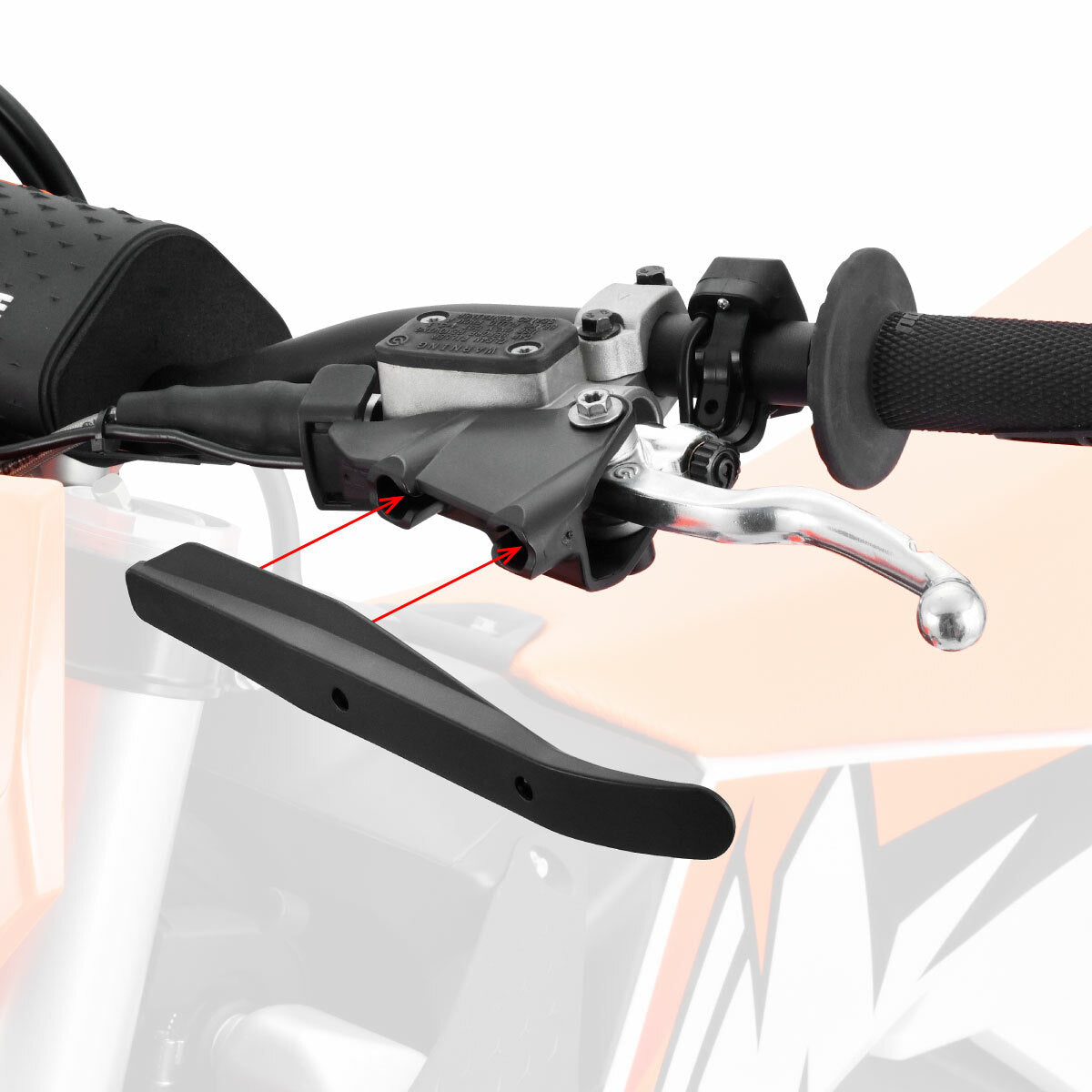 ZETA, ZETA XC Pro Convert Handguard with Mounting Adapter for KTM, Husqvarna, GASGAS - Part ZE74-1090