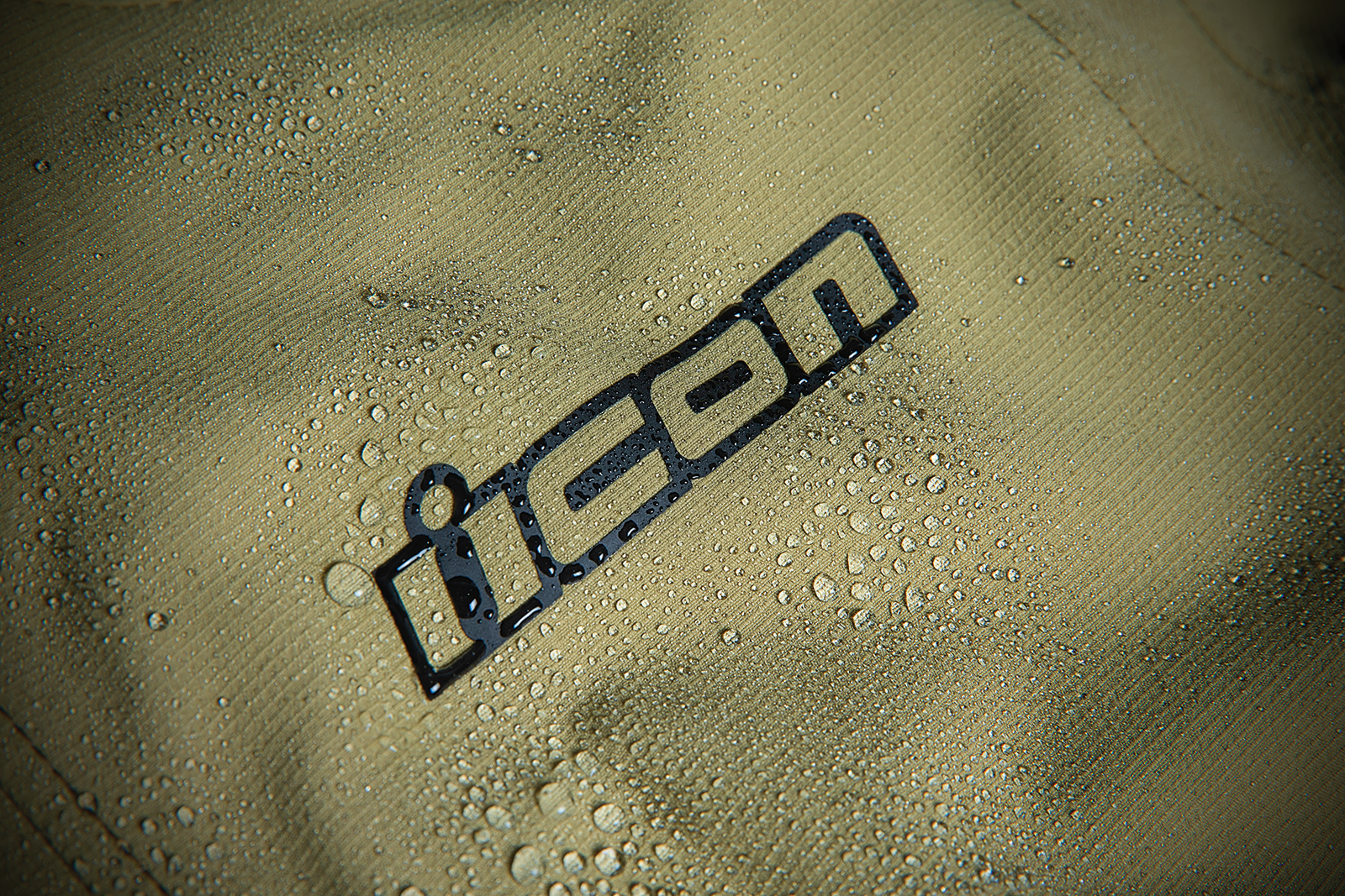 Bill's Exhausts ICON Stormhawk Jacket CE in tan, medium size, with visible jacket details and protective features.