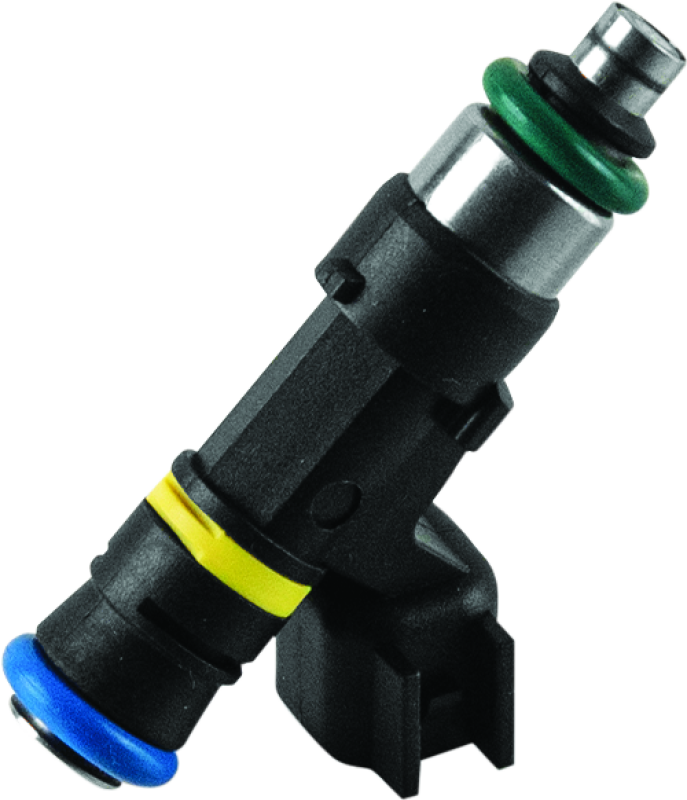 QuadBoss fuel injectors for Polaris Scrambler 850 and Sportsman 850, shown in a close-up image.