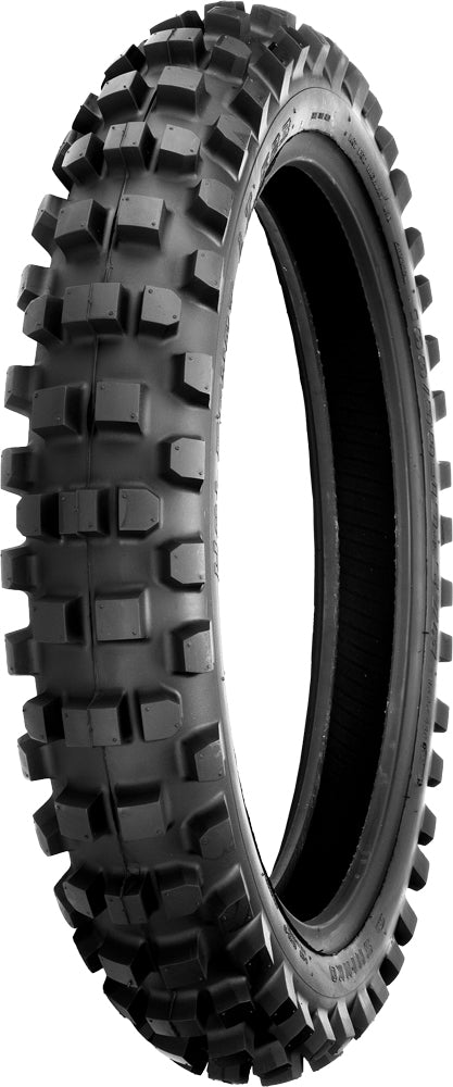 SHINKO, Shinko 87-4340 Tire 523 Series Rear 100/100-18 Bias TT for Intermediate Terrain