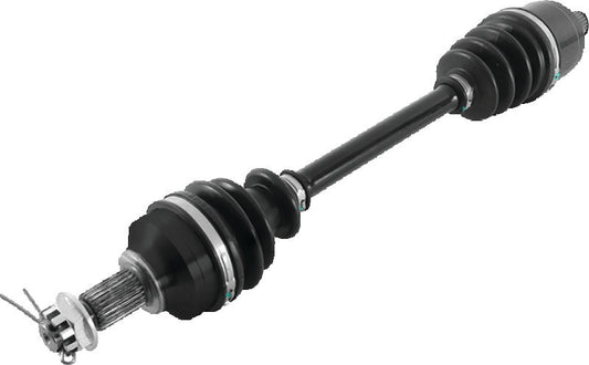 QuadBoss replacement rugged axle for Honda TRX420FA FourTrax Rancher 4x4, showing the heavy-duty axle part.