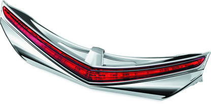 Kuryakyn, Kuryakyn LED Rear Fender Tip for Honda Gold Wing F6B 2013-2016 with Red Lens