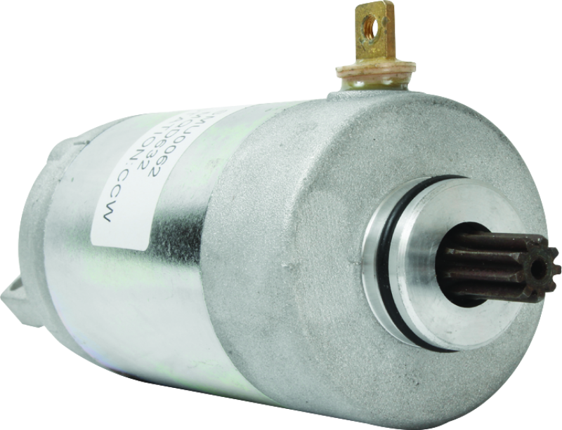 QuadBoss Yamaha YFA-1 Breeze 125 motor starter part #495749, showing close-up of the durable electrical component.