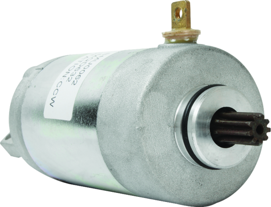 QuadBoss Yamaha YFA-1 Breeze 125 motor starter part #495749, showing close-up of the durable electrical component.
