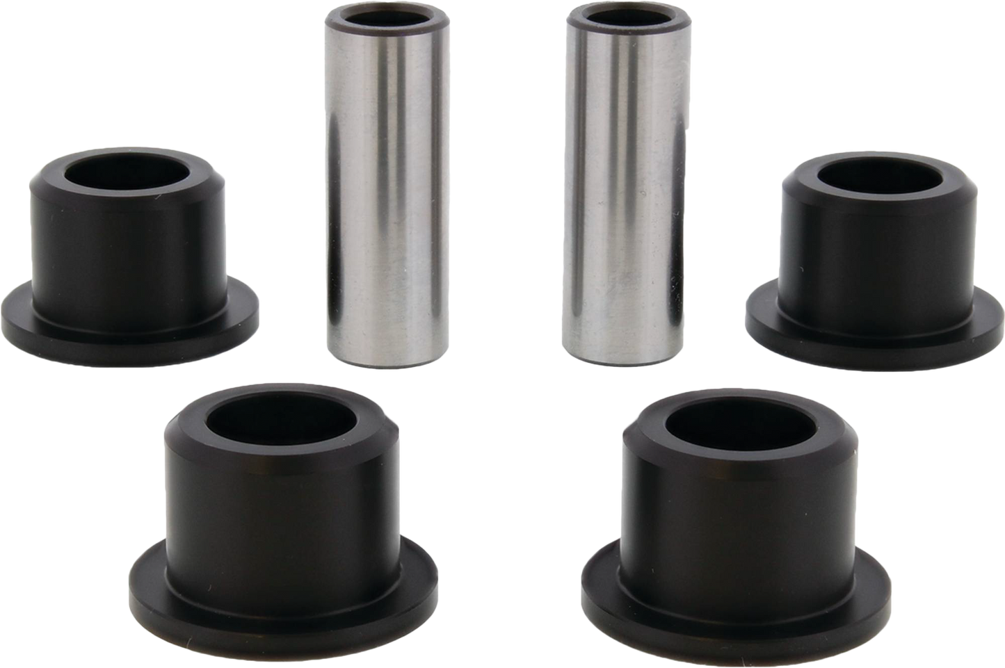 ALL BALLS A-Arm Bearing Kit with upgraded HD Delrin bushings for utility ATV, showing the bearing components and bushings.
