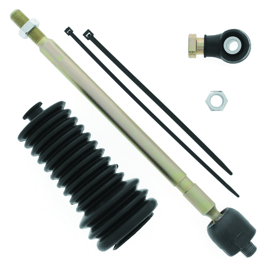 QuadBoss 12-18 Polaris RZR 570 EFI steering rack tie rod assembly kit with right inner and outer components.