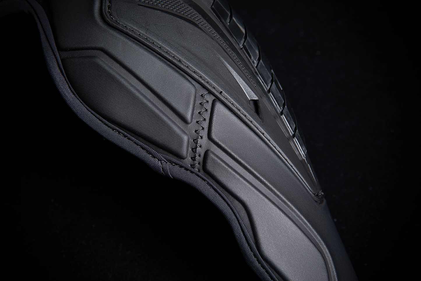 Black ICON Field Armor 3™ Elbows in S/M size, durable motorcycle armor designed for impact protection.