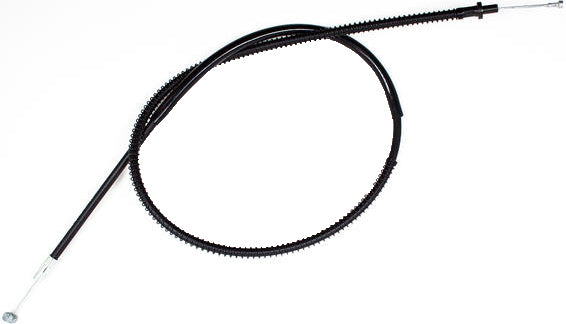 Motion Pro black vinyl clutch cable Part 05-0116 showing close-up of durable, flexible cable with black protective coating.