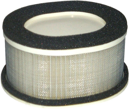 HIFLOFILTRO HFA4911 air filter for high-performance engines, showing a clean, cylindrical motorcycle air filter element.