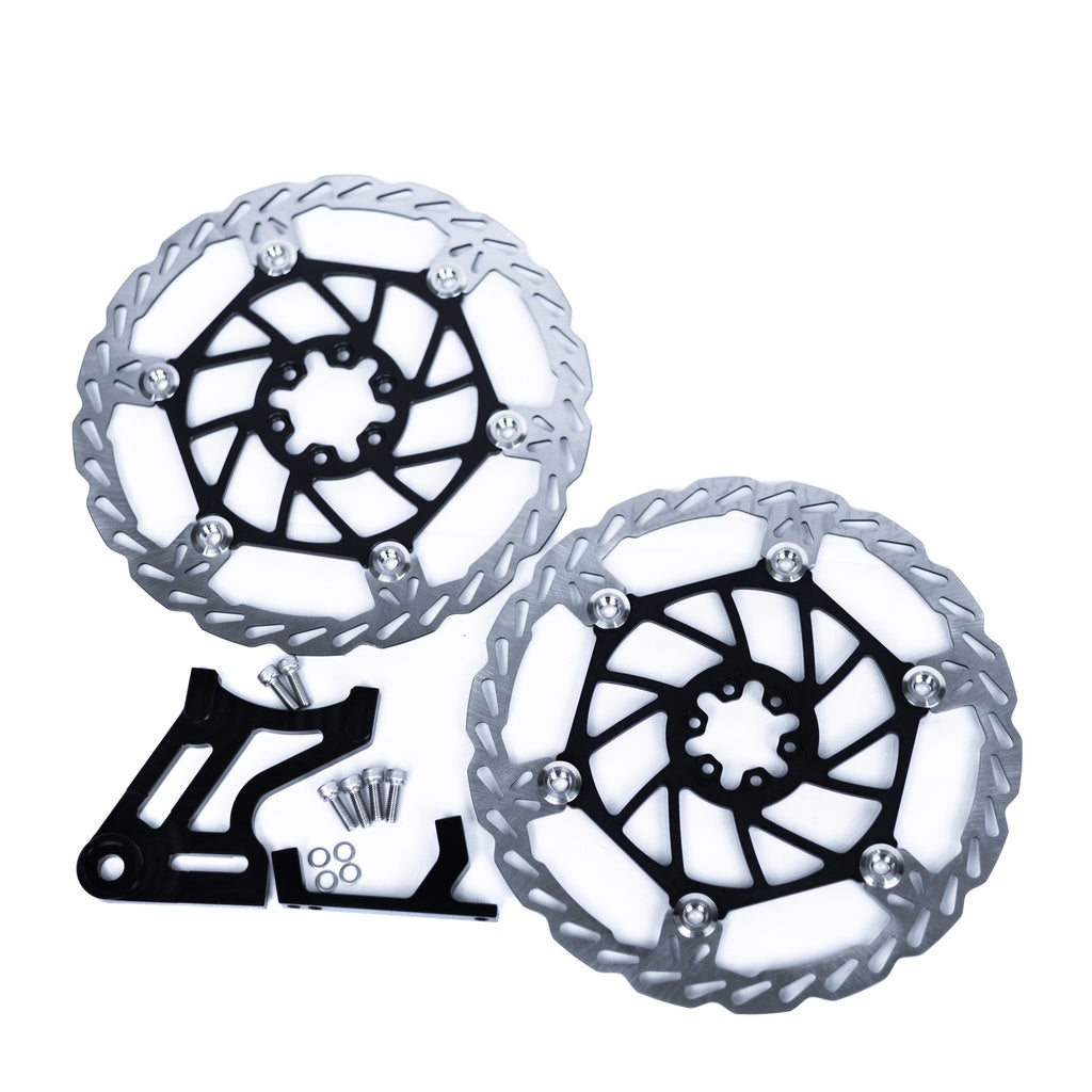 250mm Front and Rear Brake Rotors - Howling Moto