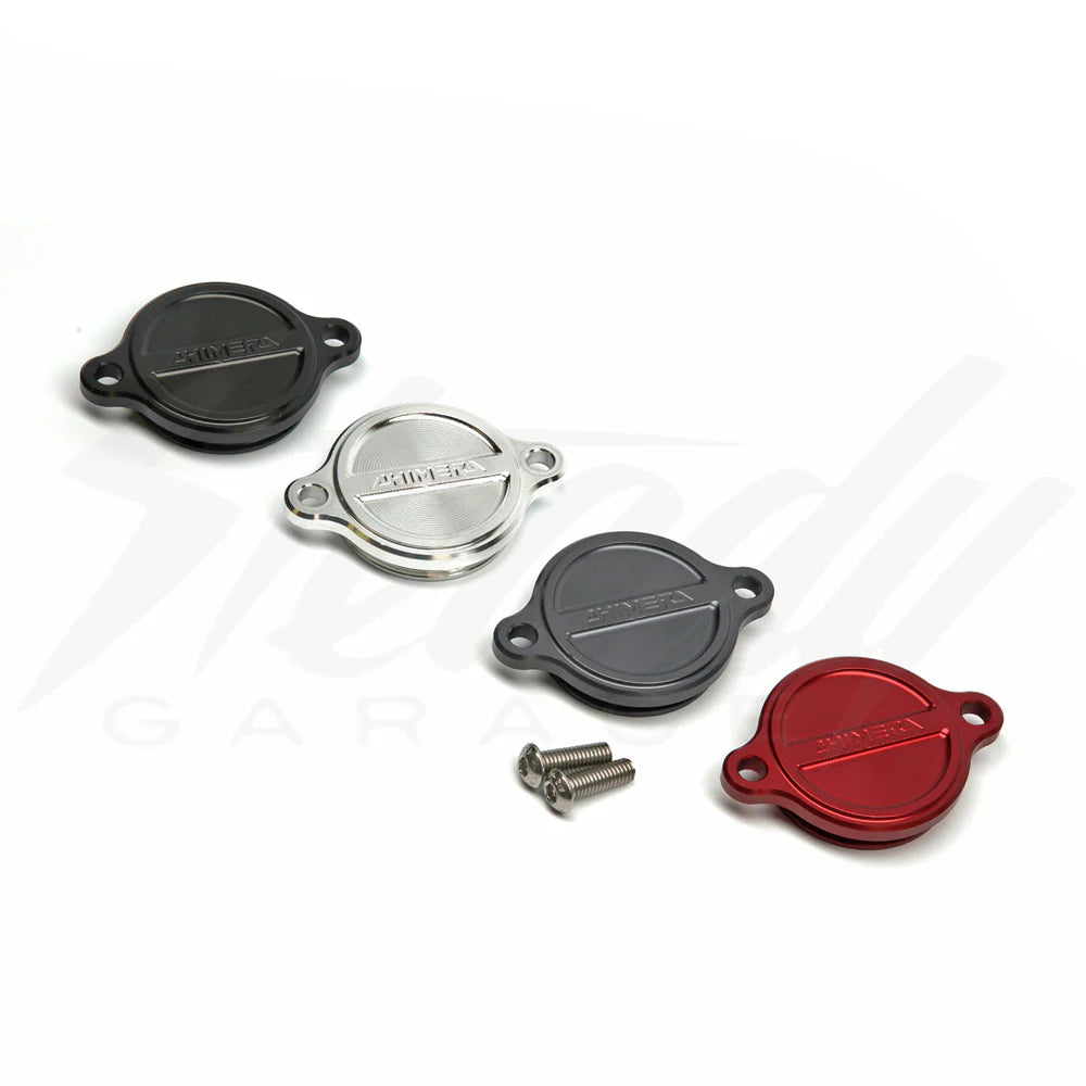 Chimera Billet Aluminum Oil Filter Cover - 2022+ Honda Grom Monkey Super Cub - Howling Moto