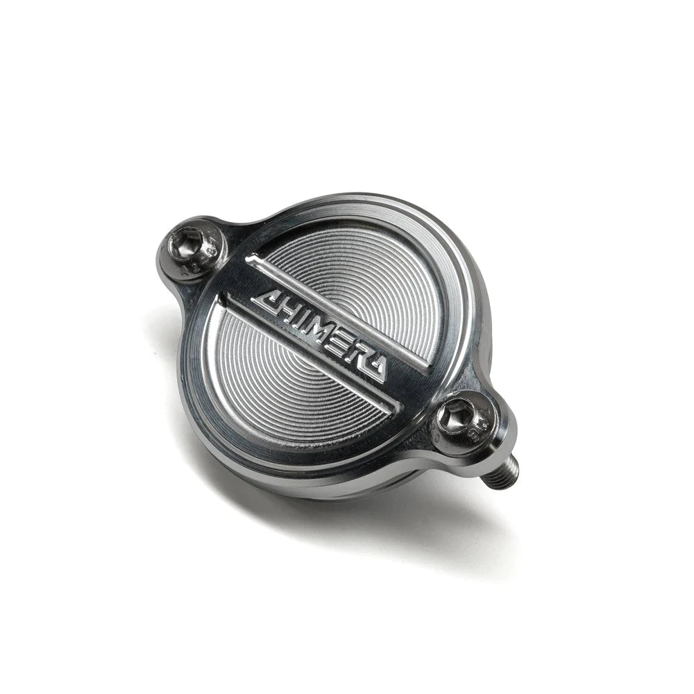 Chimera Billet Aluminum Oil Filter Cover - 2022+ Honda Grom Monkey Super Cub - Howling Moto