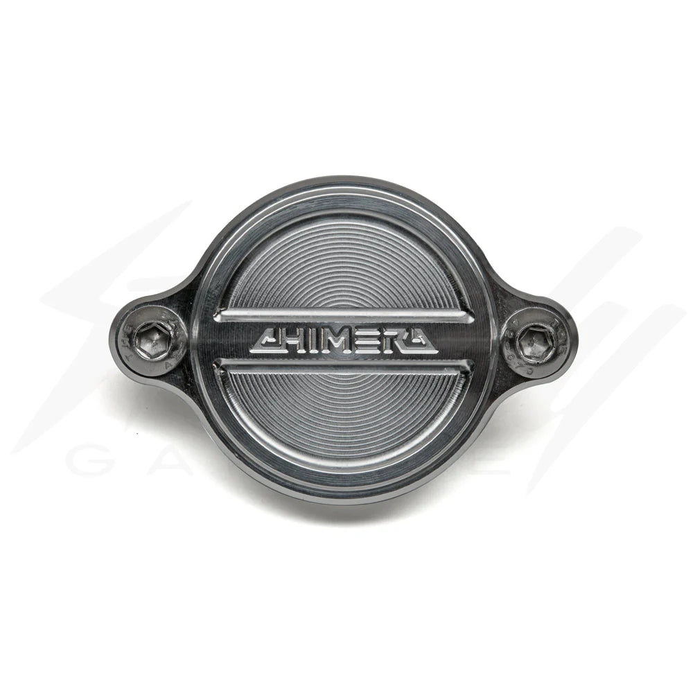 Chimera Billet Aluminum Oil Filter Cover - 2022+ Honda Grom Monkey Super Cub - Howling Moto