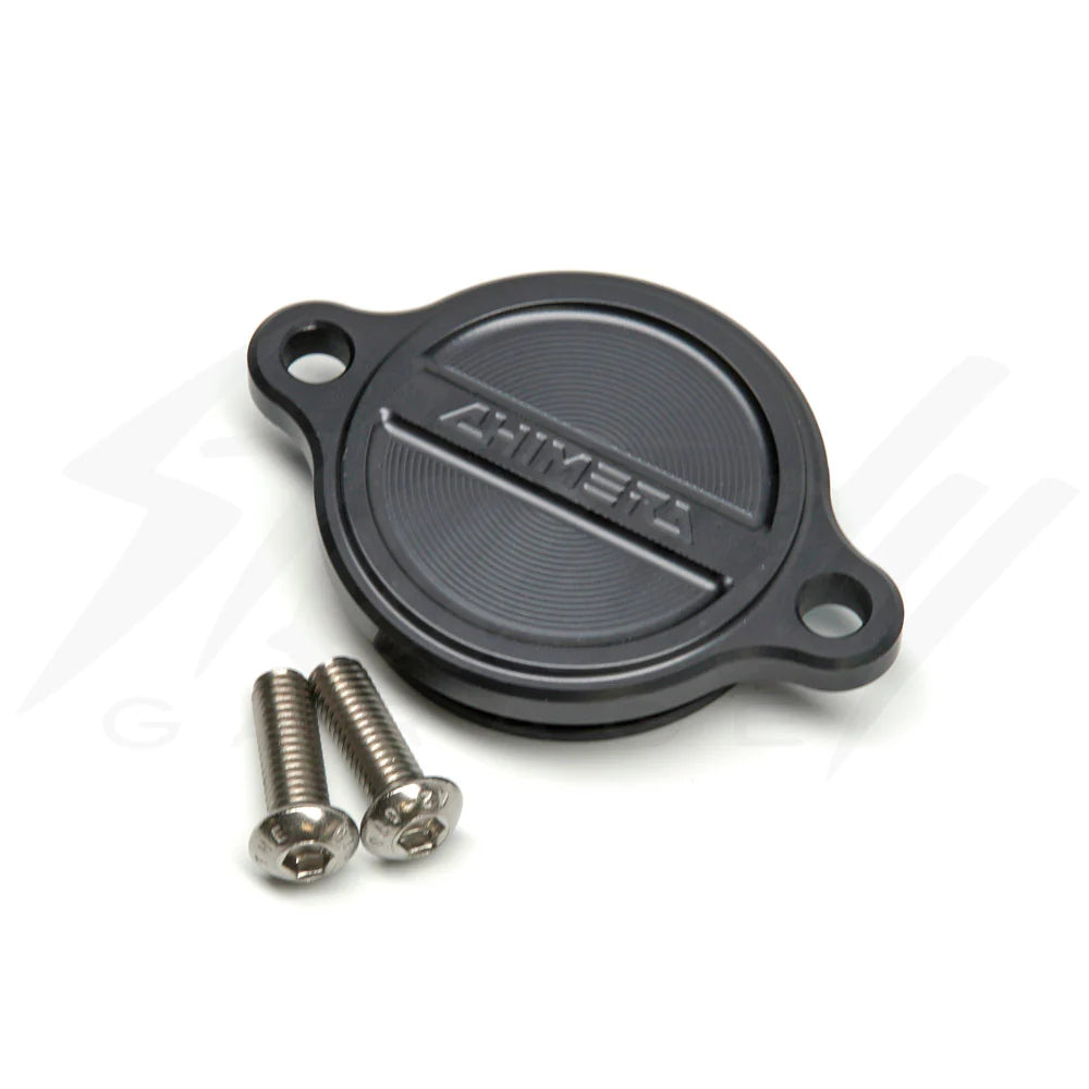 Chimera Billet Aluminum Oil Filter Cover - 2022+ Honda Grom Monkey Super Cub - Howling Moto