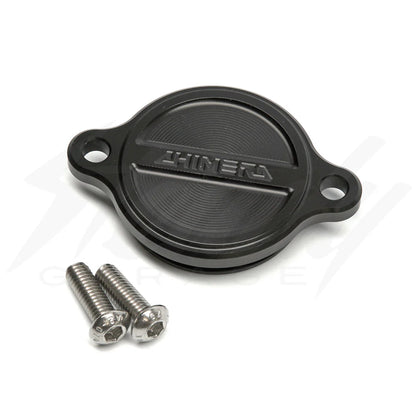 Chimera Billet Aluminum Oil Filter Cover - 2022+ Honda Grom Monkey Super Cub - Howling Moto