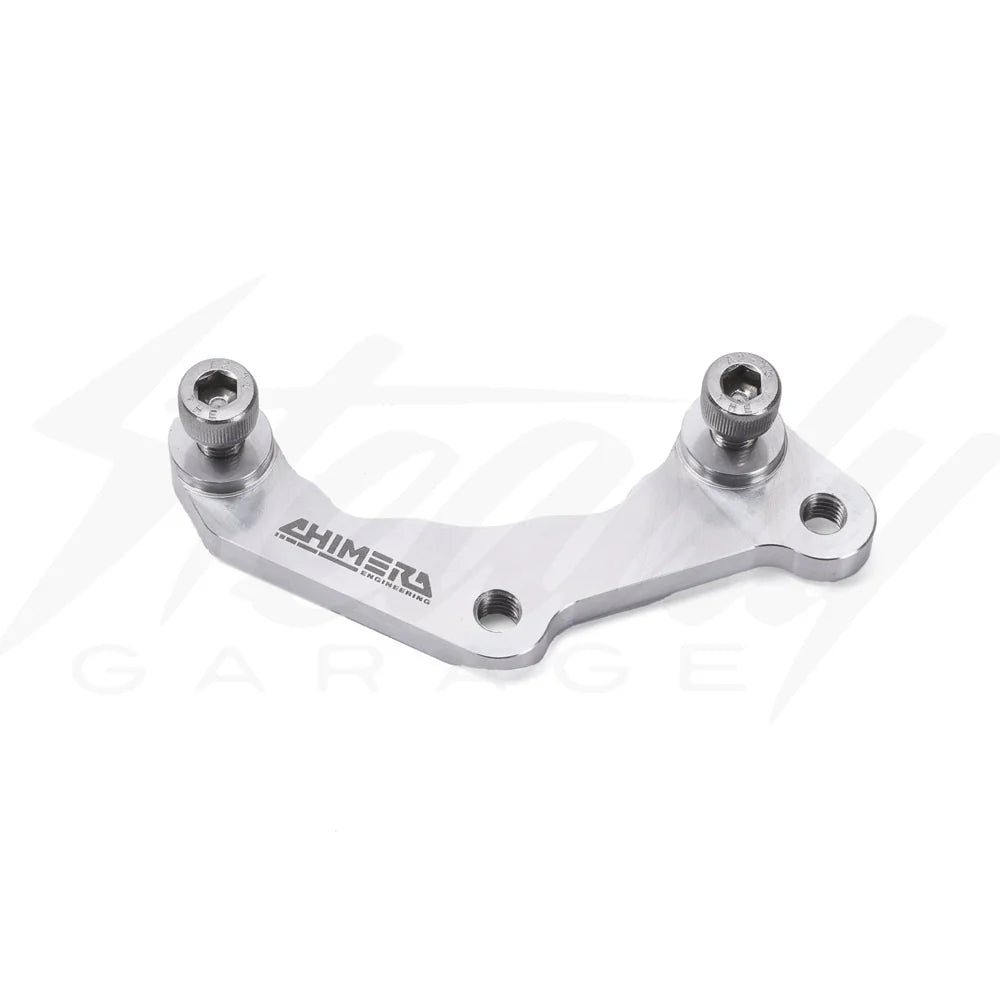 Chimera Engineering Front Caliper Bracket for P32/P34 Brembo Kawasaki Z125 Pro - Howling Moto