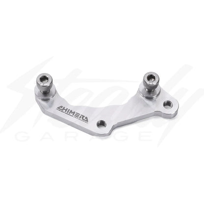 Chimera Engineering Front Caliper Bracket for P32/P34 Brembo Kawasaki Z125 Pro - Howling Moto
