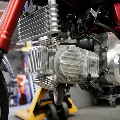 Chimera Engineering Heat Buster Tappet Valve Covers - KOSO 4V Cylinder Heads - Howling Moto