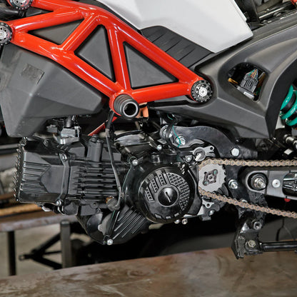 Chimera Engineering Bracket to Mount ZS190 Zongshen 190CC Engine to SSR Razkull Honda Grom 125 (2014-2020) - Howling Moto