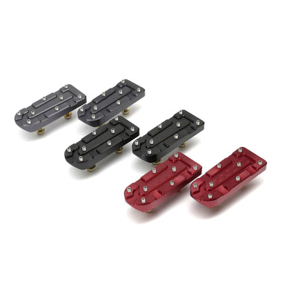 Chimera Foot Pegs 'TOPPERS' Upgraded Main Step Tops Grom Monkey - Howling Moto