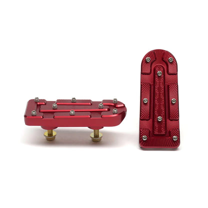 Chimera Foot Pegs 'TOPPERS' Upgraded Main Step Tops Grom Monkey - Howling Moto