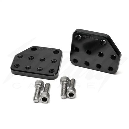 Chimera Peg Relocation Mounting Brackets - Rawrr Mantis - Howling Moto
